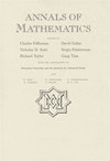 ANNALS OF MATHEMATICS雜志封面